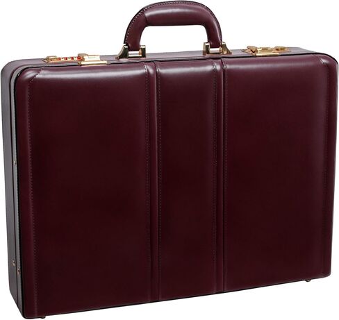 McKlein V Series, DALEY, Top Grain Cowhide Leather,Attache Briefcase, Black (80435) in Saudi Arabia