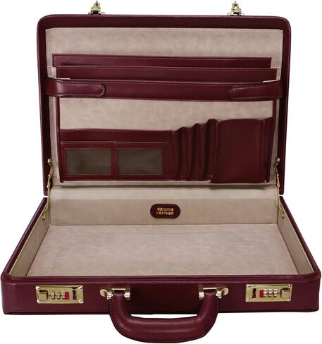 McKlein V Series, DALEY, Top Grain Cowhide Leather,Attache Briefcase, Black (80435) in Saudi Arabia