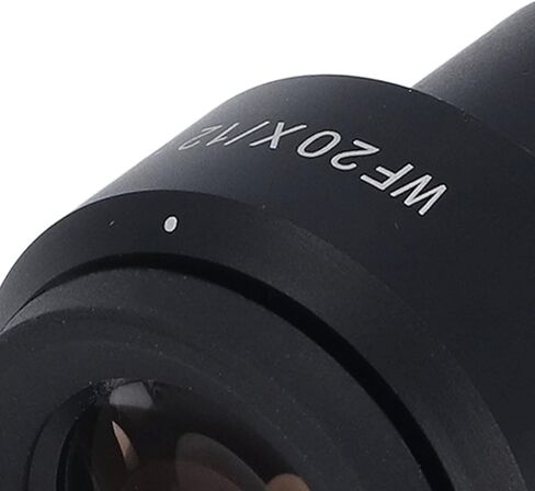 Eujgoov 20x مجال عرض واسع ، تعديل Diopter Zoom العدسة المجهر الرقمي مع واجهة 30 مم لاستريو مناسبة لسلسلة العدسة البصرية جسم معدني in Kuwait