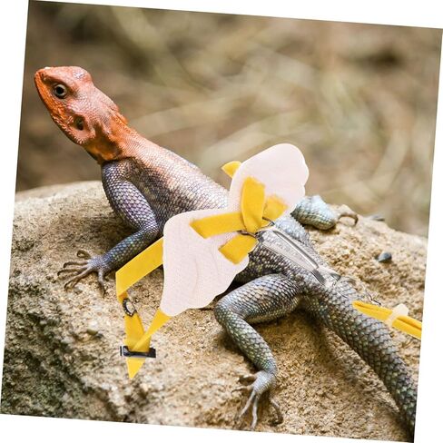 GALPADA Pet Traction for Lizard Lightweight and Outside Leash for Reptiles for Bearded Dragons Geckos and Hamsters Compact Design for Easy Carrying in Saudi Arabia