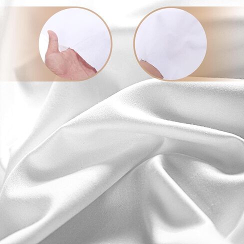 1 Yard White Cotton Fabric, Cotton Fabric by The Yard 59 inch Wide Quilting Cloth for Embroidery DIY Sewing Apparel Cloth in Kuwait