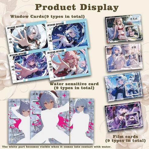 سلسلة Meika - وقت هادئ - مربع واحد - ANIME Girl Emerting Card Collection Wafu Cards (Jysg) in Kuwait