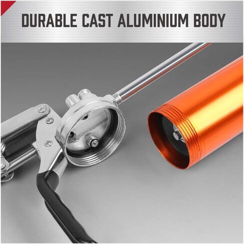 HORUSDY Mini Pistol Grip Grease Gun, with 3 OZ. Grease & Coupler (2900 PSI) in Kuwait