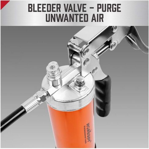 HORUSDY Mini Pistol Grip Grease Gun, with 3 OZ. Grease & Coupler (2900 PSI) in Kuwait