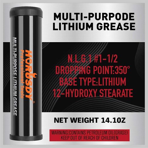 HORUSDY Mini Pistol Grip Grease Gun, with 3 OZ. Grease & Coupler (2900 PSI) in Kuwait
