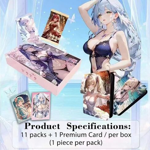 سلسلة Meika - وقت هادئ - مربع واحد - ANIME Girl Emerting Card Collection Wafu Cards (Jysg) in Kuwait