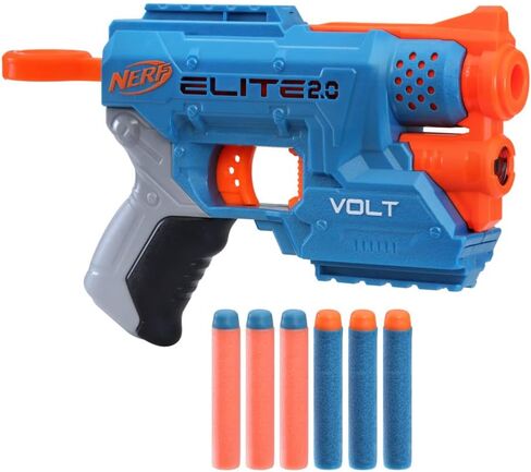 Nerf Elite 2.0 Volt SD-1 Blaster, 6 Nerf Elite Darts, Light Beam Targeting, Dart Storage, Tactical Rails in Saudi Arabia