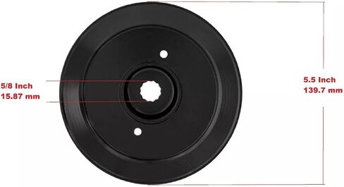 #Uus Spindle Pulley 46 "لـ RZ4623 RZ4619 RZ4621 RZ4622 RZ46I Z246 46" DECK in Kuwait