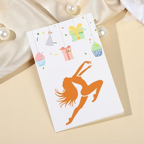 FINGERINSPIRE 9PCS Dancing Woman Stencils for Painting with Brush 5.9x5.9inch Reusable Woman Silhouette Template Hollowed Dance Performance Stencil Plastic PET Character Theme Template for Wall Decor in Saudi Arabia