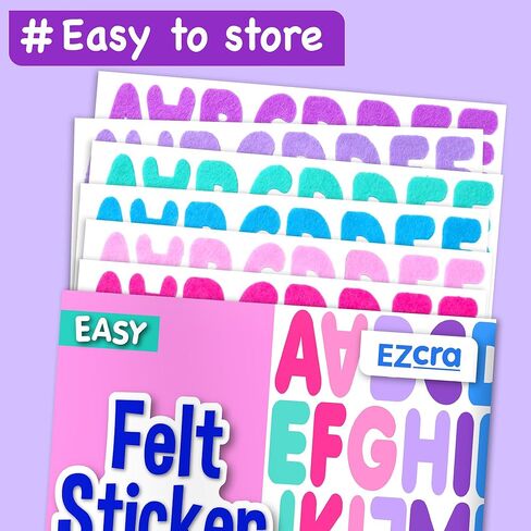 شعرت Ezcra ملصقات الأبجدية ، ورسائل كبيرة منتفخة A-Z من أجل الأطفال الذين تتراوح أعمارهم in Kuwait
