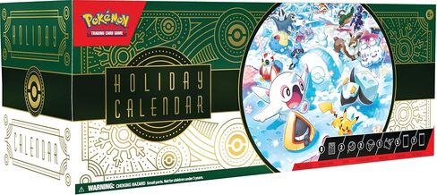 Pokémon TCG: Holiday Calendar (8 Foil Promo Cards, 5 Booster Packs & More) in Saudi Arabia