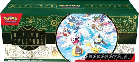 Pokémon TCG: Holiday Calendar (8 Foil Promo Cards, 5 Booster Packs & More) in Saudi Arabia