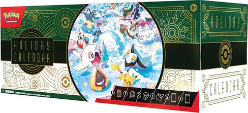 Pokémon TCG: Holiday Calendar (8 Foil Promo Cards, 5 Booster Packs & More) in Saudi Arabia