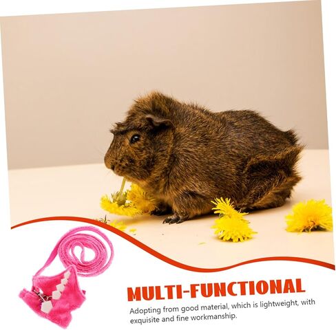Garneck Pet Vest Leash for Animals No Pull Ferret Harness Kit Sturdy Materials in Saudi Arabia