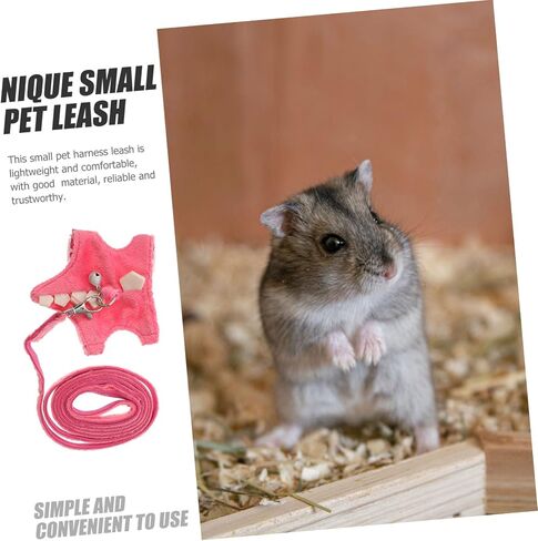 Garneck Pet Vest Leash for Animals No Pull Ferret Harness Kit Sturdy Materials in Saudi Arabia