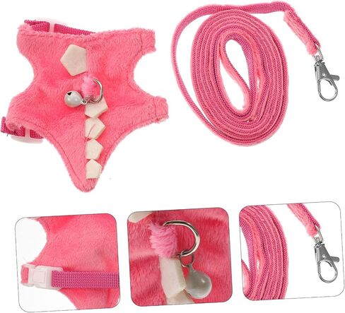 Garneck Pet Vest Leash for Animals No Pull Ferret Harness Kit Sturdy Materials in Saudi Arabia