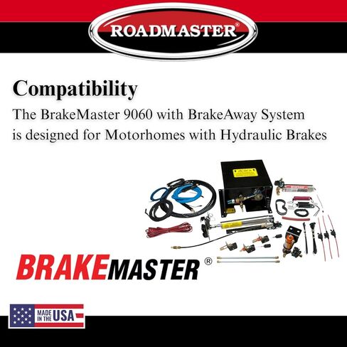 ROADMASTER 9160 BrakeMaster نظام فرملة السيارة المقطوعة المتناسبة للمنازل المتنقلة ذات الفرامل الهيدروليكية بالهواء أو الهواء in Kuwait