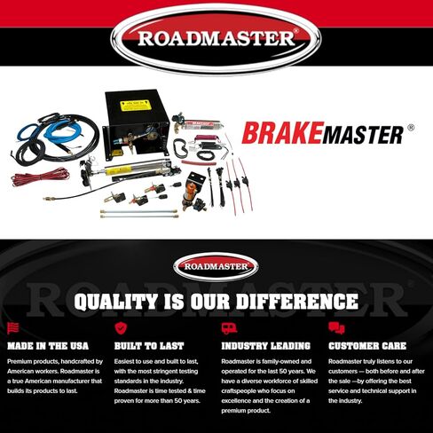ROADMASTER 9160 BrakeMaster نظام فرملة السيارة المقطوعة المتناسبة للمنازل المتنقلة ذات الفرامل الهيدروليكية بالهواء أو الهواء in Kuwait