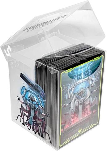 Ultra Pro - Edge of Internities Counter Intelligence 100ct deck protector in clear box for magic: the gathering ، protection card ، tcg exclues ، tradible cards trading game in Saudi Arabia
