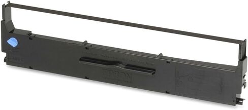 epson LX-350 Black Fabron Ribbon (4M أحرف) ، واحد ، رقم الطراز: S015631 in Saudi Arabia