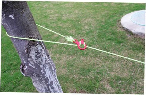 12pcs Quick Knotting Tool Cam Jam Cord Tighteners for Tent Hanging Rope Wind Rope Buckle Camping Supplies in Saudi Arabia