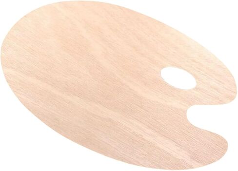 Wood Oil Painting Pigment Palette Mixing Board Pigment Mixing Tray for Artists Students in Saudi Arabia