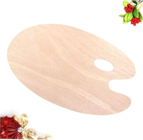 Wood Oil Painting Pigment Palette Mixing Board Pigment Mixing Tray for Artists Students in Saudi Arabia