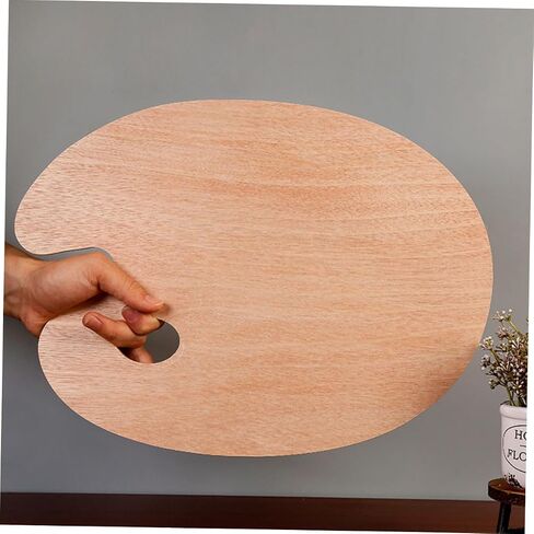Wood Oil Painting Pigment Palette Mixing Board Pigment Mixing Tray for Artists Students in Saudi Arabia