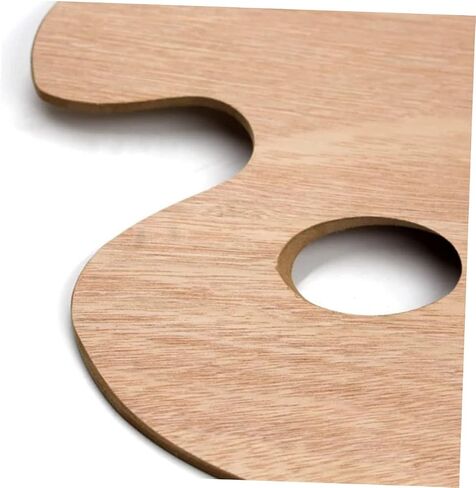 Wood Oil Painting Pigment Palette Mixing Board Pigment Mixing Tray for Artists Students in Saudi Arabia