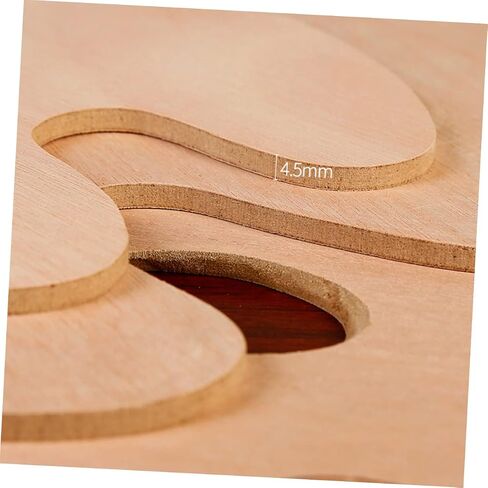 Wood Oil Painting Pigment Palette Mixing Board Pigment Mixing Tray for Artists Students in Saudi Arabia