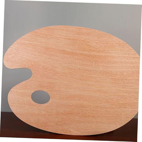 Eco-Friendly Wood Oil Painting Palette Pigment Mixing Tray Art Paint Board for Students Hobbyists in Saudi Arabia