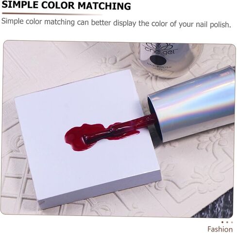 100pcs Nail Polish Gel Boards Multipurpose Nail Art Supplies Smooth Surface Disposable Easy to Use for Makeup Artist in Saudi Arabia