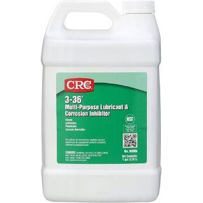 CRC 3-36 Multipurpose Lubricant & Corrosion Inhibitor 03005 – 11 Wt Oz., Corrosion Protectant Spray w/ Petroleum Base for Metal Equipment