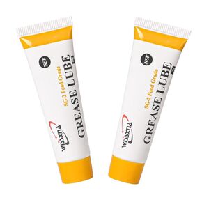 Silicone Grease, Food Grade Sanitary Lubricant, Machine Lube, Prevent Valves and O-Rings from Sticking, 10 Gram Tube Silicone Grease Combination (2 Tubes)