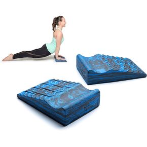 OPTP Performance Wedges – Foam Wedges for Fitness, Yoga, Pilates, Squats, Planks, and Push-ups - Physical Therapy Wedges for Rehabilitation Exercise