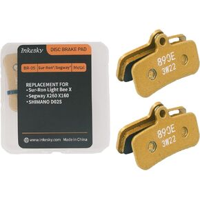 Inkesky Original Sur-Ron Brake Pads for Lightbee X & Also Compatible with Segway X160 X260, Talaria Sting R MX3 MX4 Dirt Bike, Super73