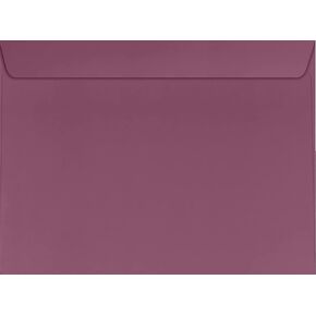 LUXPaper 9 x 12 Booklet Envelopes | Vintage Plum | 80lb. Text | 50 Qty