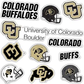 Desert Cactus University of Colorado Buffaloes Buffs Stickers Vinyl Decals Laptop Water Bottle Car Scrapbook T2 (Type 2)