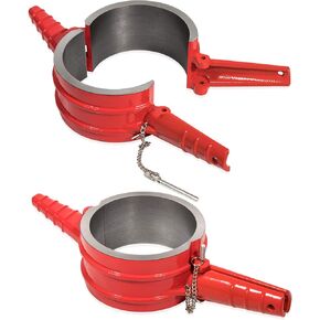 7040 Piston Ring Compressor Remover Installer Tool For Cummins ISX QSX, Caterpillar 3400, 3406 3408 3412 and C-15 5.4" bore Alternative PT-7040 5394454 (Red)