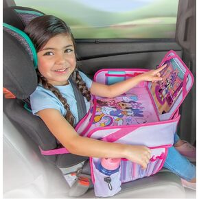 Minnie Mouse Kids Travel Tray for Toddler, Car Seat Tray for Roadtrip Essentials & Activities