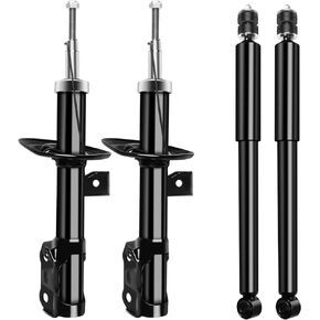 Shocks Struts,OCPTY Front Rear Shock Absorbers for Honda Fits 2007-2008 for Honda Fit 333474 333475 343487-4pcs