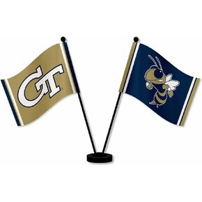 Georgia Tech Yellow Jackets Desk and Table Top Flags