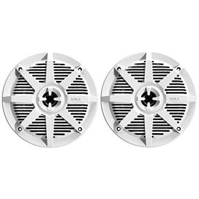BOSS Audio Systems MR52B 150 Watt Per Pair, 5.25 Inch, Full Range, 2 Way Weatherproof Marine Speakers Sold in Pairs, Black
