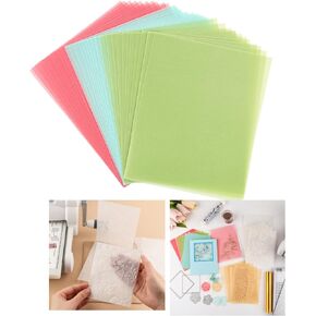 60 Sheets/Set Translucent Vellum Paper,Frosted Smooth Vellum Paper Printable Vellums for DIY Invitations Greeting Cards Card Overlays,Drawing,Envelope (Pearled Gold 4.25x5.5inch 100gsm/37lb)