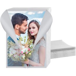 Pre-Folded Vellum Jackets for 5x7 Invitations: 60Pcs Vellum Paper Translucent Wedding Invitation Wraps in Kuwait
