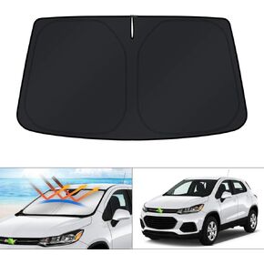KUST Windshield Sun Shade for 2013-2023 Chevrolet/Chevy Trax Accessories Sunshade Window Sun Visor Protector Foldable Blocks UV Rays Keep Your Car Cooler