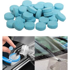 50PCS Windshield Washer Fluid,Windshield Wiper Fluid,Car Accessories Wiper Fluid Concentrate,Car Windshield Washer Fluid Concentrated Clean,Remove Glass Stains,Fit for Car Window Glass