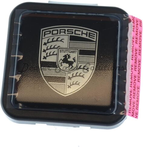 Porsche Cayenne Black Tow Hitch Cover in Saudi Arabia