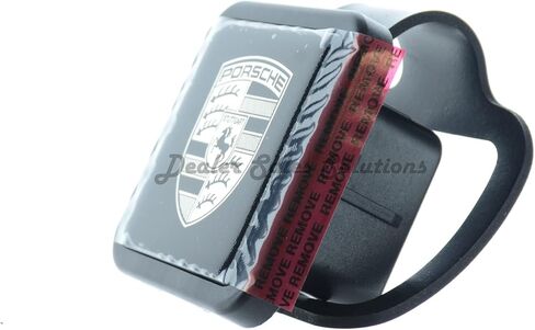 Porsche Cayenne Black Tow Hitch Cover in Saudi Arabia