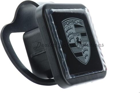 Porsche Cayenne Black Tow Hitch Cover in Saudi Arabia